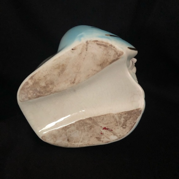 Vintage Virgin Mary Madonna Praying Porcelain Planter - Picture 10 of 11